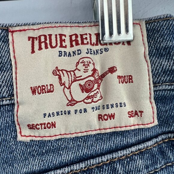 True Religion Reagan High Rise Flare Jeans Size 25 - Picture 8 of 11